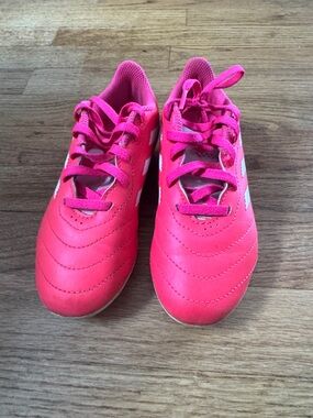 adidas Kids Pink Lace-Up Sneakers